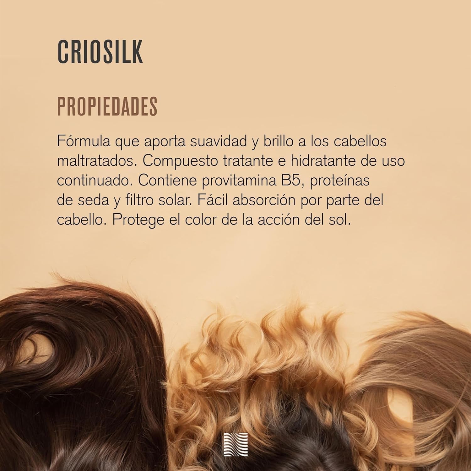 Balsamo per capelli Crosilk, 300 ml, con provitamina B5 e proteine della seta, dona elasticità e lucentezza ai capelli danneggiati, idrata e rigenera i capelli Naty Shop maschera per capelli