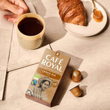 Café Royal Perù Lungo Bio – Kaffeekapseln compatibili Nespresso®, 100% Arabica del Perù, cremoso, Intensità 5/12, Fairtrade, 100 Capsule