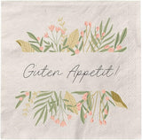 Grafik Werkstatt Tovaglioli Mit Spruch Groß | 20 pezzi | 16,5 X 16,5 cm | Grigio | Buon appetito!