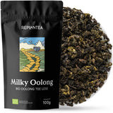Tè Oolong al latte BIO (100 g) | Tè Oolong sfuso premium con note cremose e dolci di latte | Delicata specialità di tè | RIPIANTARE