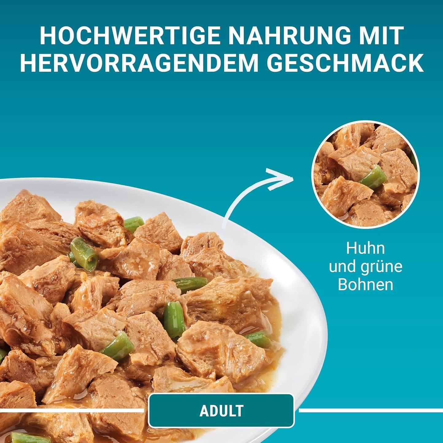 PURINA ONE Cibo umido per gatti adulti, teneri pezzi in salsa di pollo, confezione da 26 (26 x 85 g)