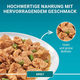 PURINA ONE Cibo umido per gatti adulti, teneri pezzi in salsa di pollo, confezione da 26 (26 x 85 g)