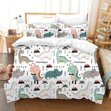 Biancheria da letto per bambini, Biancheria da letto Dinosauro - bambini Naty Shop