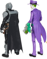 DC Batman Adventures Set Batman Vs. Joker Action Figure, 30 cm - 2 Figure Completamente Mobili con 12 Ingranaggi per Emozionanti Giochi di Ruolo, Giocattolo per 4+ Action Figure per Bambini Naty Shop