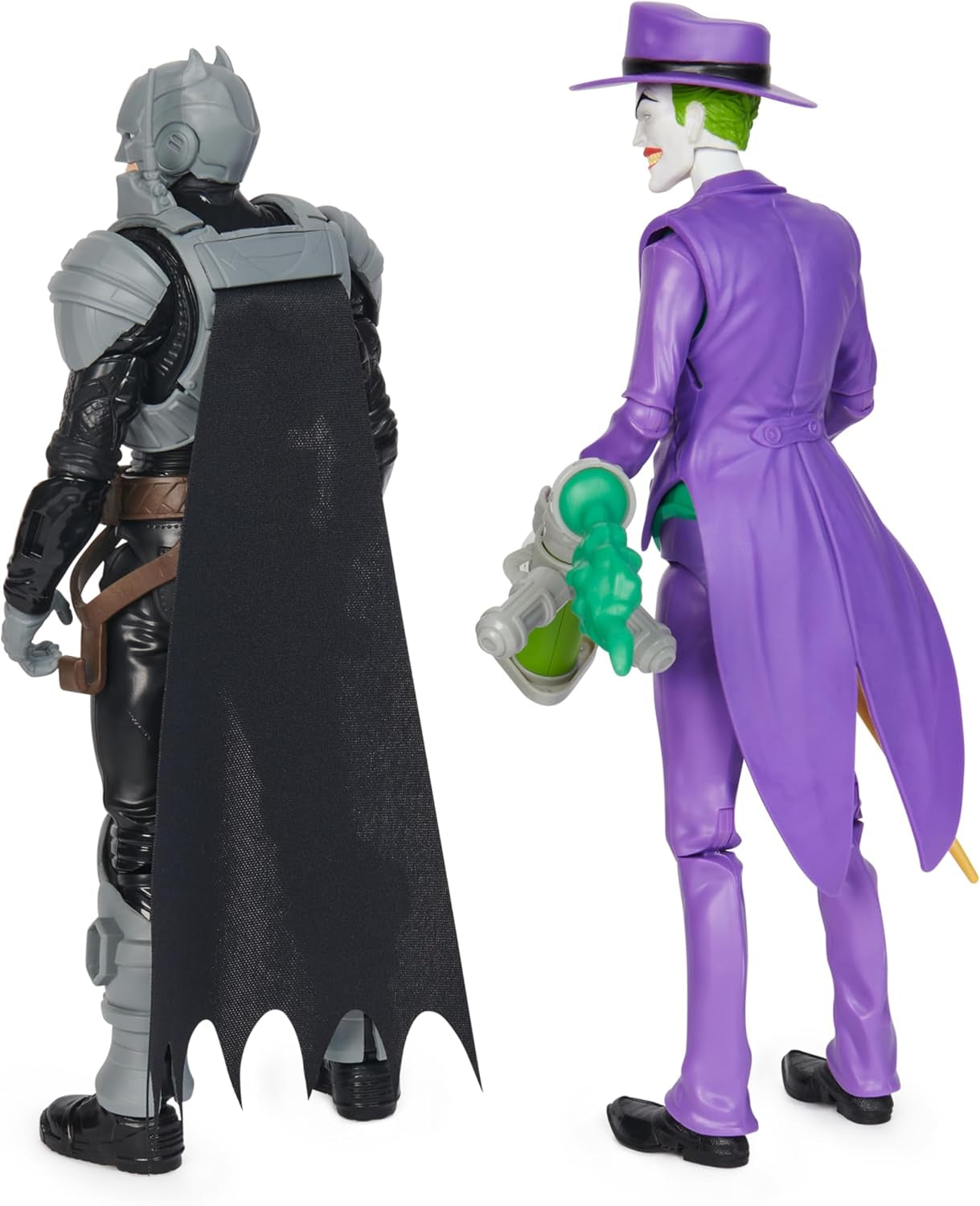 DC Batman Adventures Set Batman Vs. Joker Action Figure, 30 cm - 2 Figure Completamente Mobili con 12 Ingranaggi per Emozionanti Giochi di Ruolo, Giocattolo per 4+ Action Figure per Bambini Naty Shop