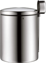 WMF Kult Cromargan cucchiaino da caffè scatola da caffè in acciaio inossidabile con finitura opaca Barattolo di vetro da 500 g e 1 litro Deposito lavabile in lavastoviglie Contenitori per alimenti Naty Shop