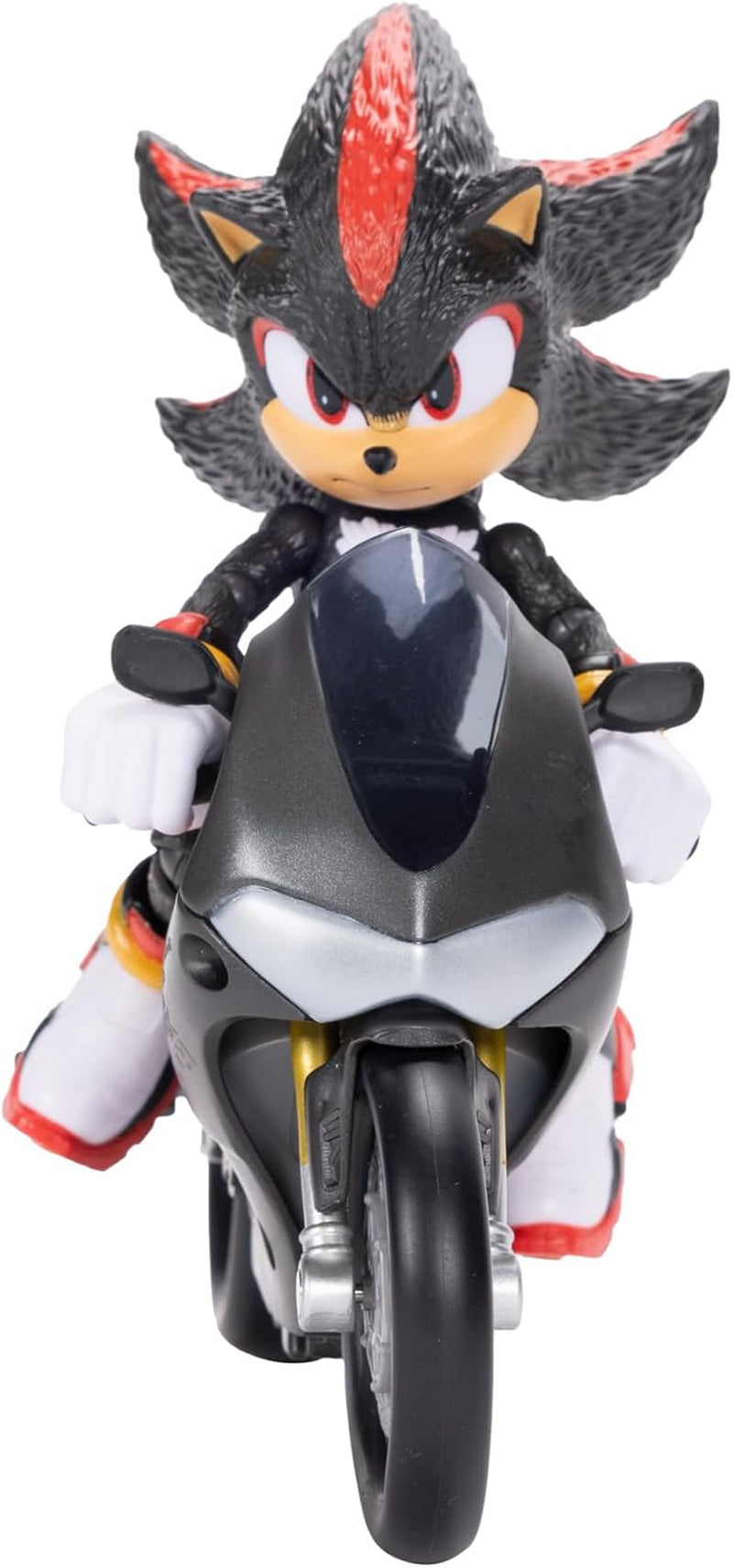 Sonic 3 The Movie Shadow Figure, 15 cm, mobile, incluso Shadow Mobile di Jakks Pacific, acustico, action figure nere Naty Shop