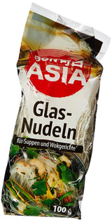 BONASIA Tagliatelle di vetro, lunghe, confezione da 15 (15 x 100 g)