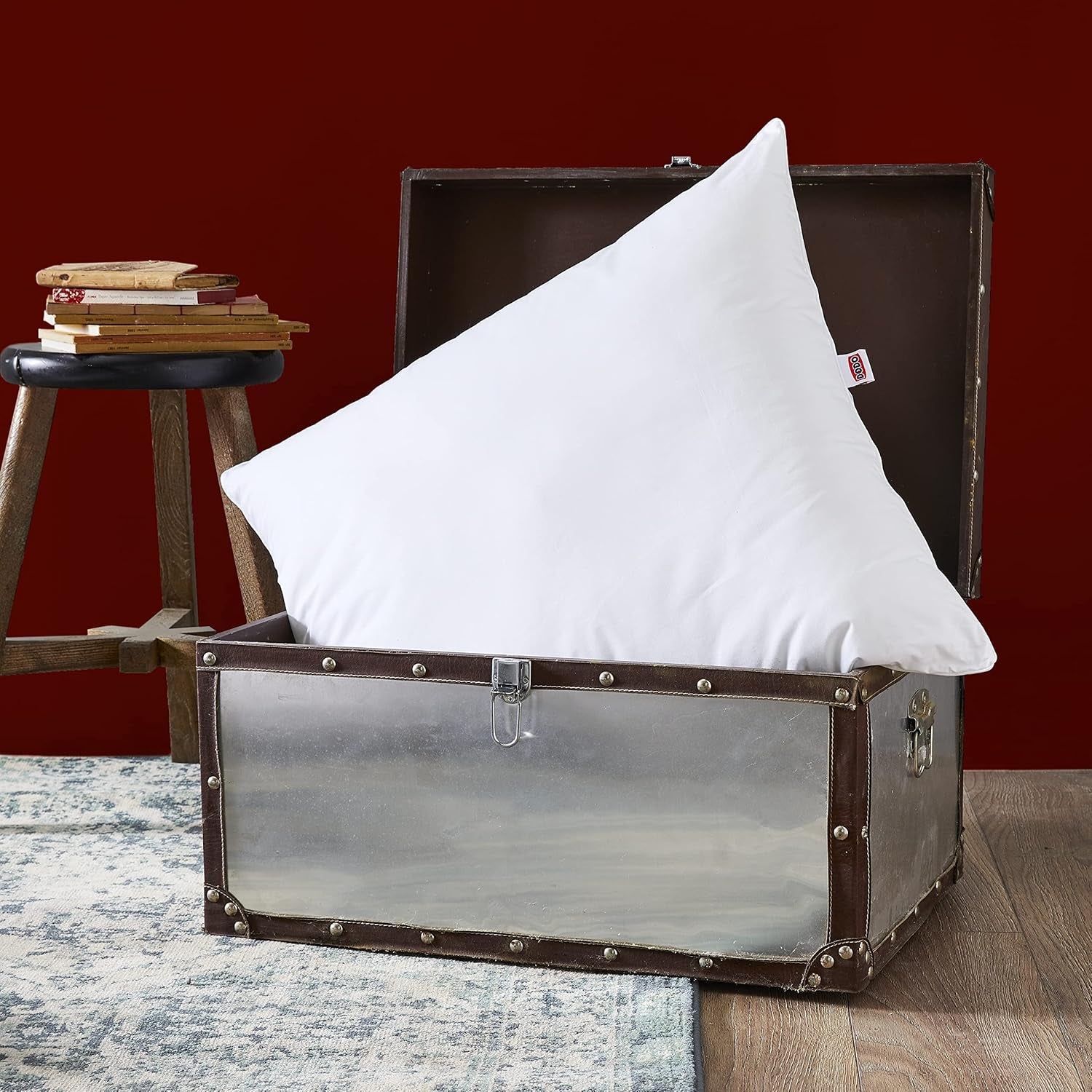 Cuscino antiacaro e cimice 60 X 60 cm, comfort medio, cuscino Multi Protect, morbidezza e protezione, lavabile in lavatrice a 40°C Cuscini standard Naty Shop
