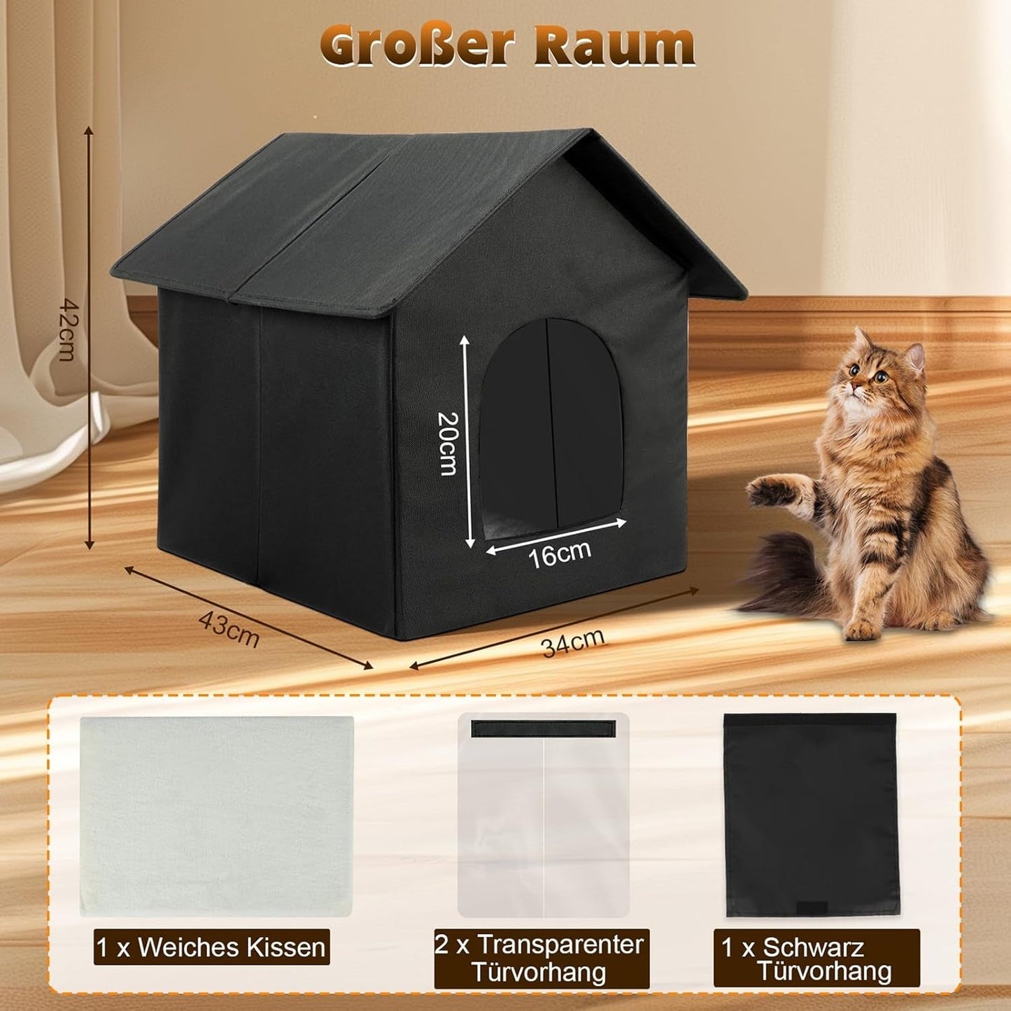 Coperte e Arredi, Animali Domestici, Grotte e Casette, Gatti, Letti per gatti, Gatti - Letti, materassi