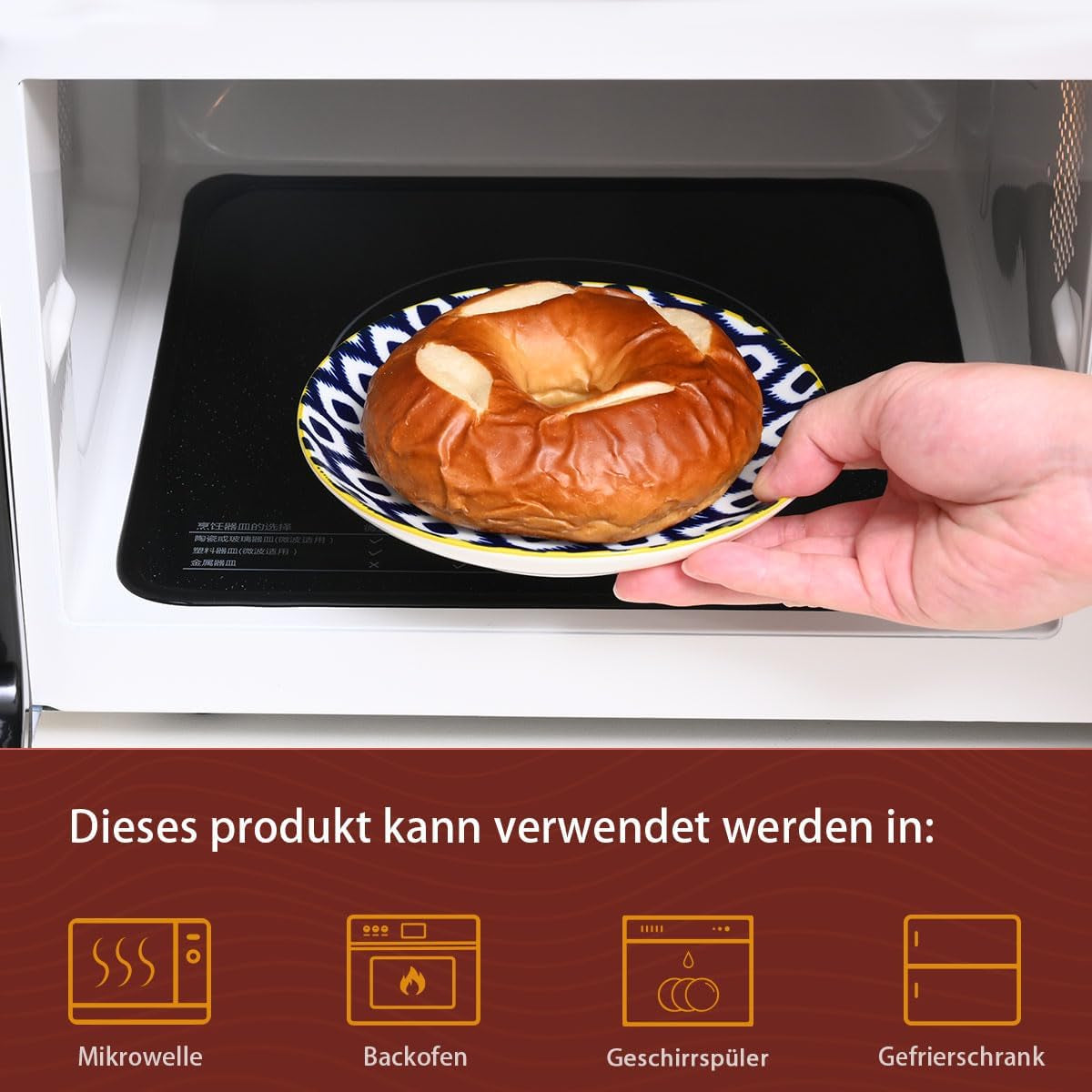 Piatti per torta, set da 6; piattini da dessert (15 cm); Piatti da insalata in porcellana; piatti colorati per la colazione; mini piatti per pasta, frutta, pane