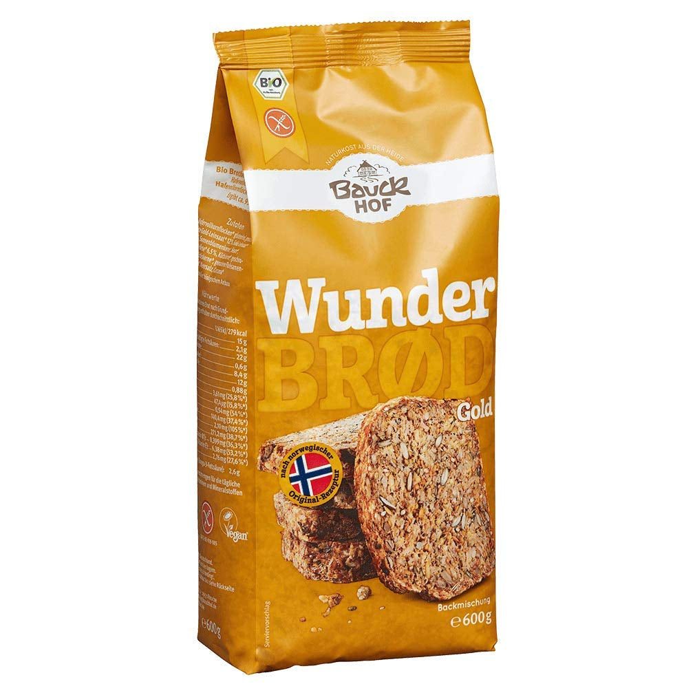 Wunderbrød Gold, 600 G Naty Shop 600 G (1° confezione)