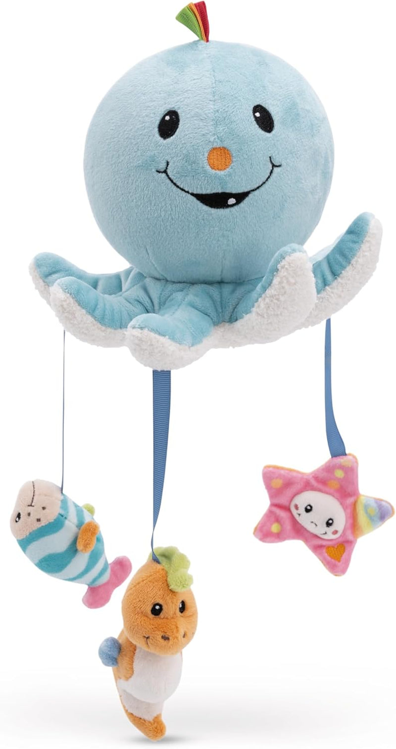 Giocattolo da bagno Octily 18x14 cm incl. 3 figurine in confezione regalo 23,5x17x13,5 cm blu - giocattolo con elementi di presa - giocattolo da bagno per bambini per prendere e giocare Jucarii Bebe Naty Shop Titolo predefinito