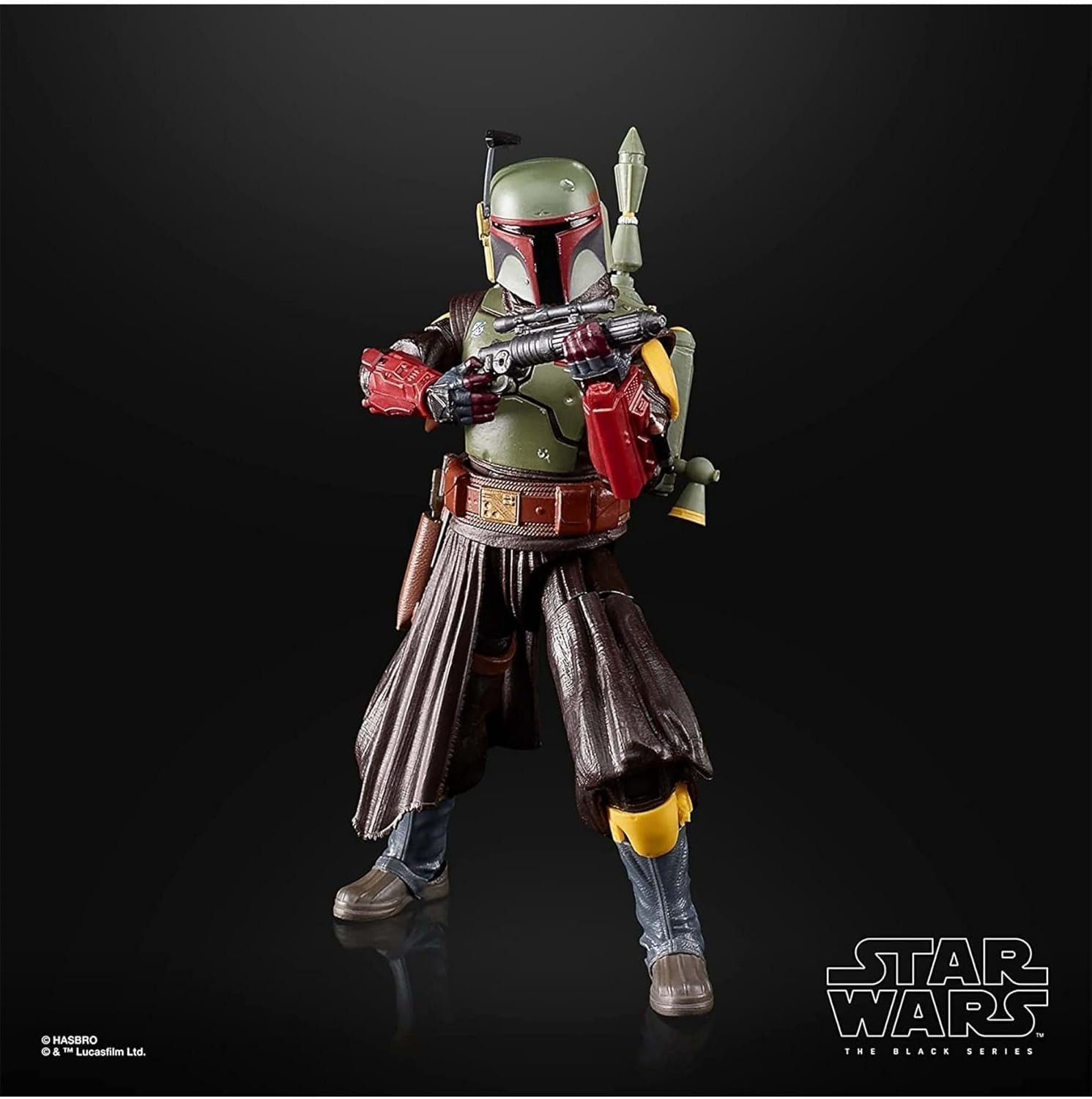 Star Wars Hasbro Black Series Boba Fett (Sala del Trono): Figura da collezione Il Libro di Boba Fett, per bambini dai 4 anni in su, Multi, Action Figure da 15 cm di altezza Naty Shop