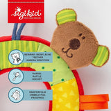 SIGIKID 40490 Anello attivo Baby Activity PlayQ Giocattolo per bambine e bambini consigliato per bambini a partire da 3 mesi multicolore Baby Toys Naty Shop