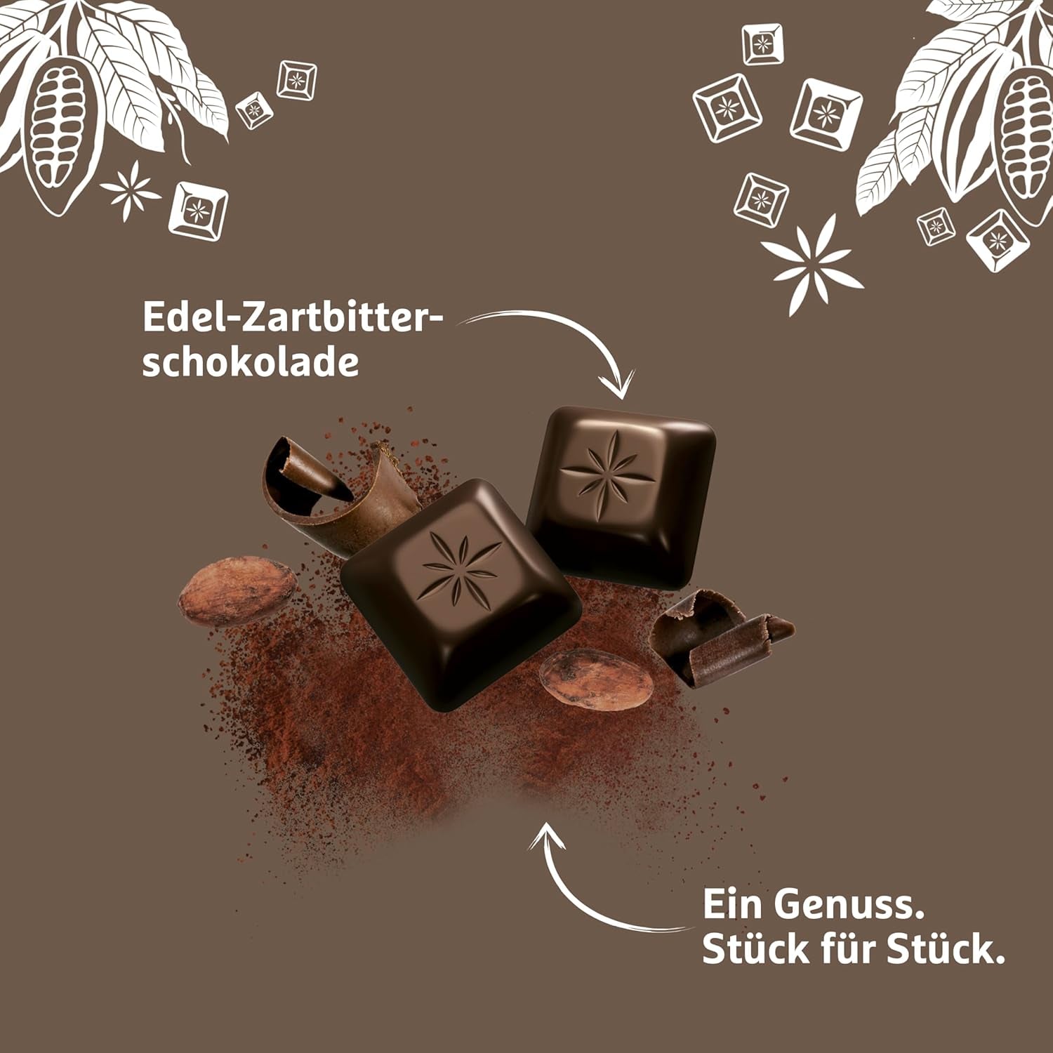 Cioccolato fondente Schogetten (50% cacao), 100 g