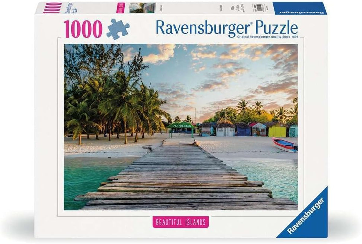 Ravensburger Puzzle Beautiful Islands 16912 - Isola dei Caraibi - Puzzle da 1000 pezzi per adulti e bambini sopra i 14 anni Puzzle Naty Shop Nuovo Design