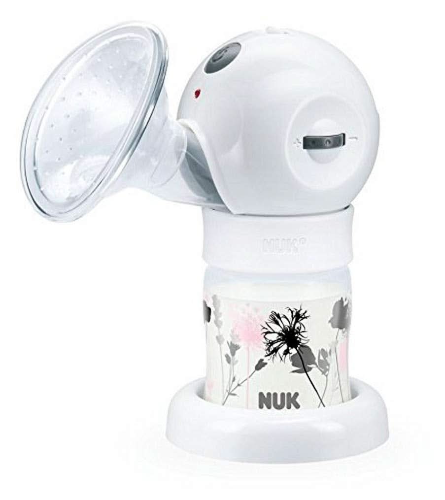 Tiralatte elettrico Nuk Luna Accessori Alimentazione e Allattamento Baby Naty Shop Bianco 1 pezzo