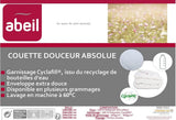 Abeil 15000000325 Cuscino, bianco, bianco, 240 X 260 cm Piumini e trapunte Naty Shop