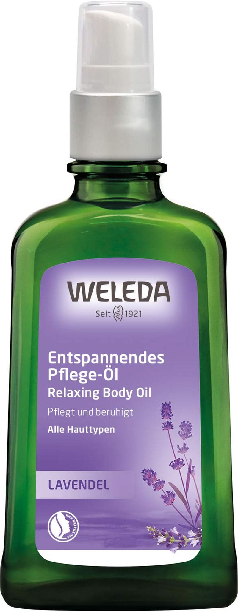 WELEDA Olio Corpo alla Lavanda Bio, 100 ml Cosmetici e Bellezza Naty Shop