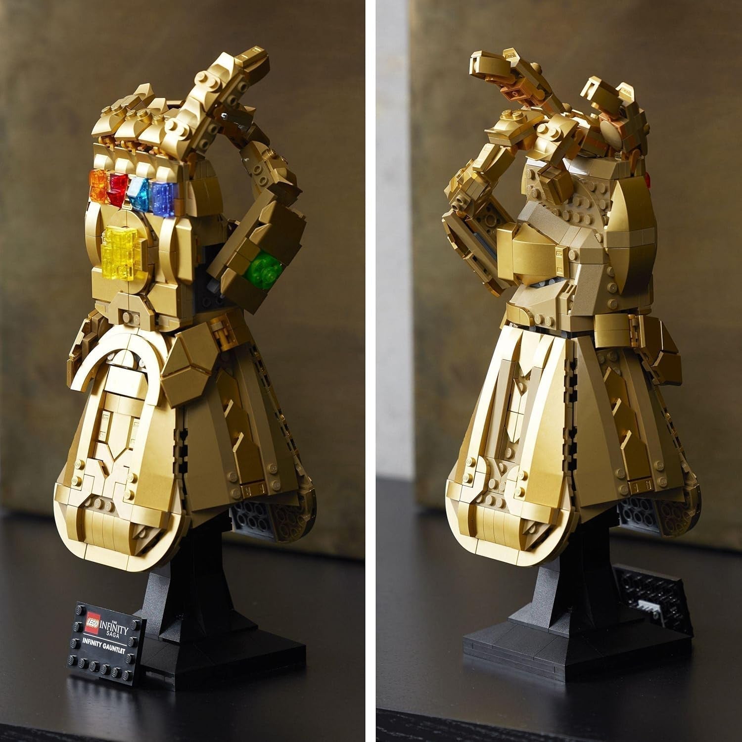 LEGO 76191 Marvel Super Heroes Guanto dell'Infinito Guanto dell'Avengers Thanos Set di modellismo per adulti Articolo per i fan Regalo per uomini Donne Lei Lui Set di costruzione Besuche den LEGO-Store