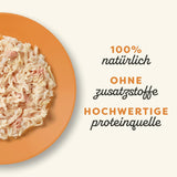 Applaws 100% naturale Nassfutter für Katzen, Hühnerbrust mit Tunfischfilet in Brühe - Packung mit 12 x 70g Beuteln