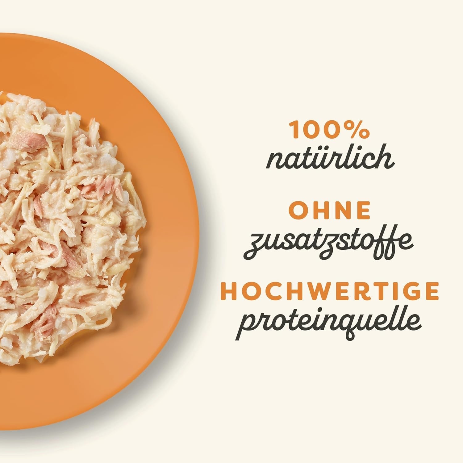 Applaws 100% naturale Nassfutter für Katzen, Hühnerbrust mit Tunfischfilet in Brühe - Packung mit 12 x 70g Beuteln