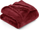 Utopia Bedding Coperta in Pile Accogliente [228X228 Cm, Grigio] Coperta Morbida, Leggera, Calda e Soffice Coperta Comoda e Traspirante per Letto Divano Letti e Coperte Besuche den Utopia Bedding-Store Bordeaux 150X200 Cm