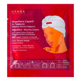 GYADA COSMETICS Maschera per capelli in tessuto per protezione del colore ed effetto brillantezza rinfrescante Cuffia termica Camomilla Olio di macadamia e pantenolo 60 ml Naty Shop Maschera per capelli 1 pezzo (confezione da 1) Noci