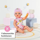 BABY Born Lena (Little Baby Girl) 36Cm, bambola 7 funzioni per bambini da 1 anno, funziona senza batteria, bambola grande 36cm Bambole Naty Shop