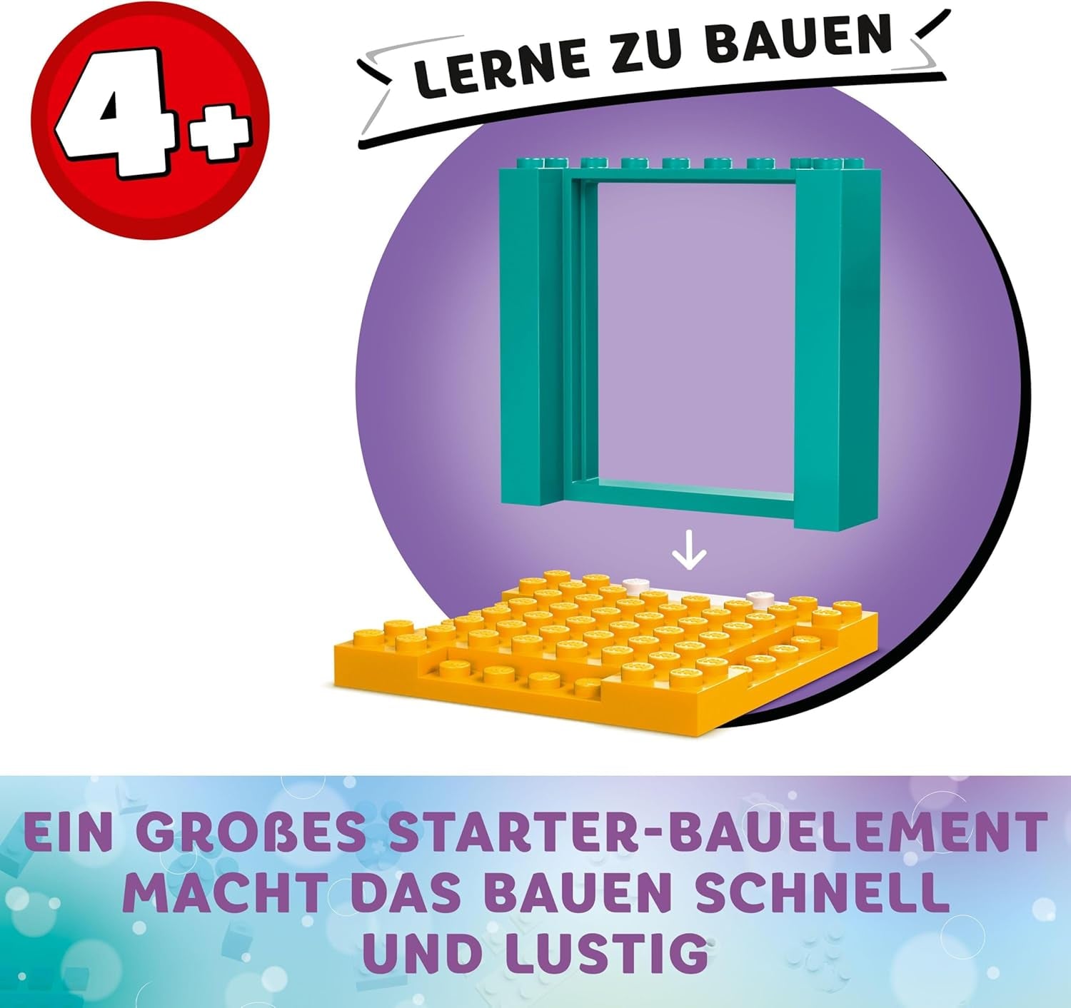 Divertimento artigianale con la casa delle bambole di Gabby LEGO 4+ con scatola per bebè, set da gioco di ruolo, set di arti e mestieri creativi per ragazze e ragazzi di 4 anni, modello di casa dei giocattoli 10795 Set da costruzione Beuche den LEGO-Store