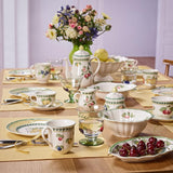 Villeroy & Boch French Garden Fleurence Tazza da latte, 250 ml, Porcellana Premium, Bianco/Multicolore 1022810760 Taglia L (34-36)