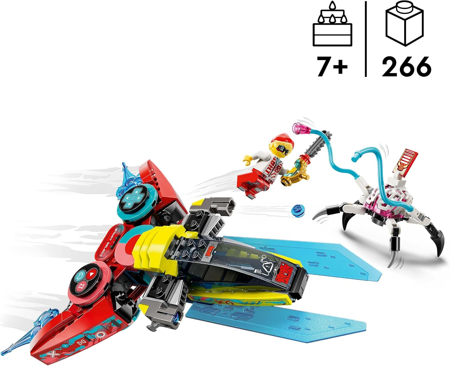 LEGO Dreamzzz Coopers Controller per videogiochi volante Fantastico giocattolo 2 in 1 Minifigure di ragno Set di videogiochi Regalo per ragazze e ragazzi di 7 anni 71489 Set da costruzione Besuche den LEGO-Store