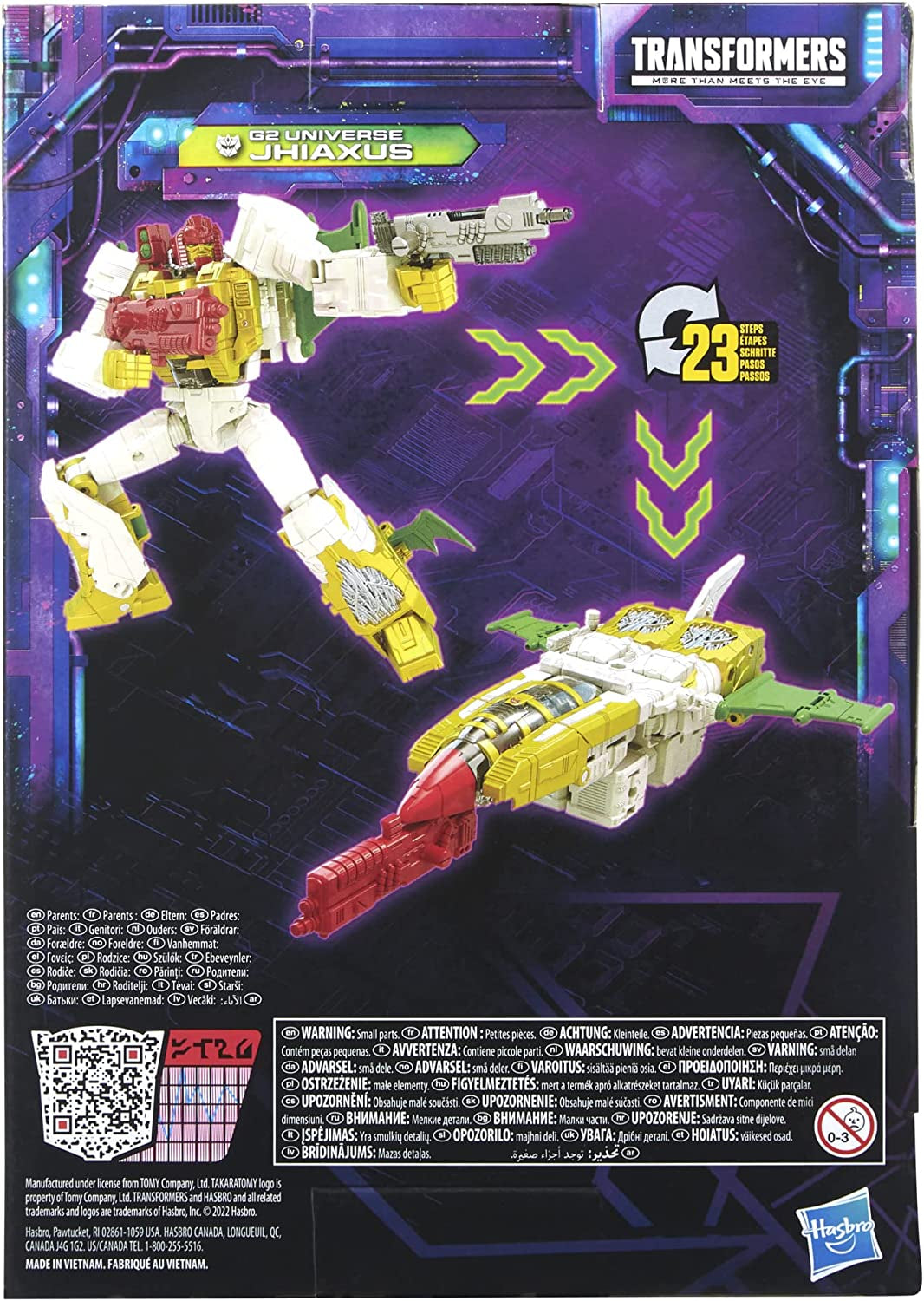 Transformers Generations Legacy Toy 17,5 cm Large Voyager G2 Universe Jhiaxus Action Figure per bambini di età superiore a 8 anni Action Figure Naty Shop