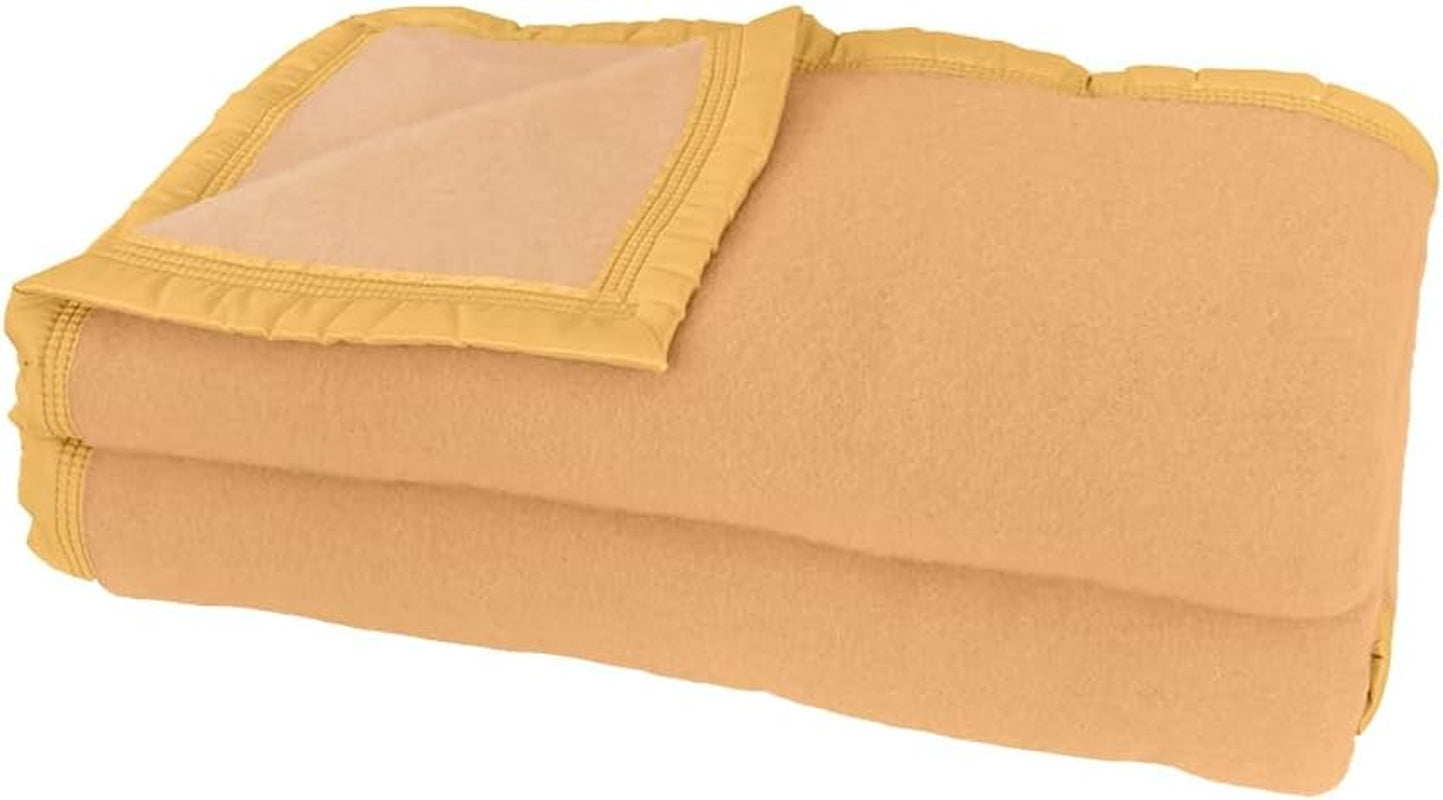 Poyet Motte AUBISQUE Coperta Lana But/Champagne, Lana, Piselli/Champagne, 240X180 Cm Piumini e Trapunte Naty Shop
