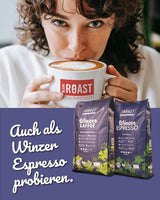 Blank Roast - BIO Winzer Kaffee 1000g - schonend mit Pfälzer Rebholz geröstet - ganze Kaffee-Bohnen aus Perù - 100% Arabica Röstung - schokoladig & nutig - säurearm