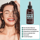 MOÉRIE Spray minerale definitivo per la crescita dei capelli, per capelli più lunghi, spessi e folti - con biotina e caffeina - Prodotti vegani per capelli, senza parabeni, tutti i tipi di capelli, inverte la caduta dei capelli - Fornitura per 2 mesi Cura dei capelli Naty Shop