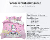 Biancheria da letto per bambine, Unicorno, 2 federe Biancheria da letto per bambini Naty Shop