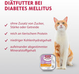animonda INTEGRA PROTECT Diabetes con Pollame (16 x 100 g), cibo umido per gatti diabetici, cibo dietetico per gatti diabetici, cibo umido senza zucchero