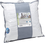 Badenia Trendline Eco Cuscino Aerelle Blu 80 X 80 Cm, bianco, certificato Oeko-Tex, prodotto secondo lo standard di qualità tedesco Naty Shop cuscini standard