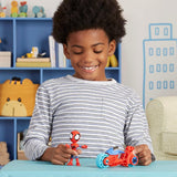 SPIDEY e I SUOI FANTASTICI AMICI Marvel Spidey Motocicletta Giocattolo per Ragazzi e Ragazze dai 3 Anni in su Action Figure Naty Shop