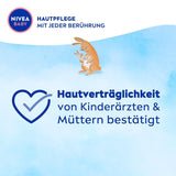 NIVEA BABY Salviette umidificate Soft & Cream per neonati (4 x 57 pezzi)
