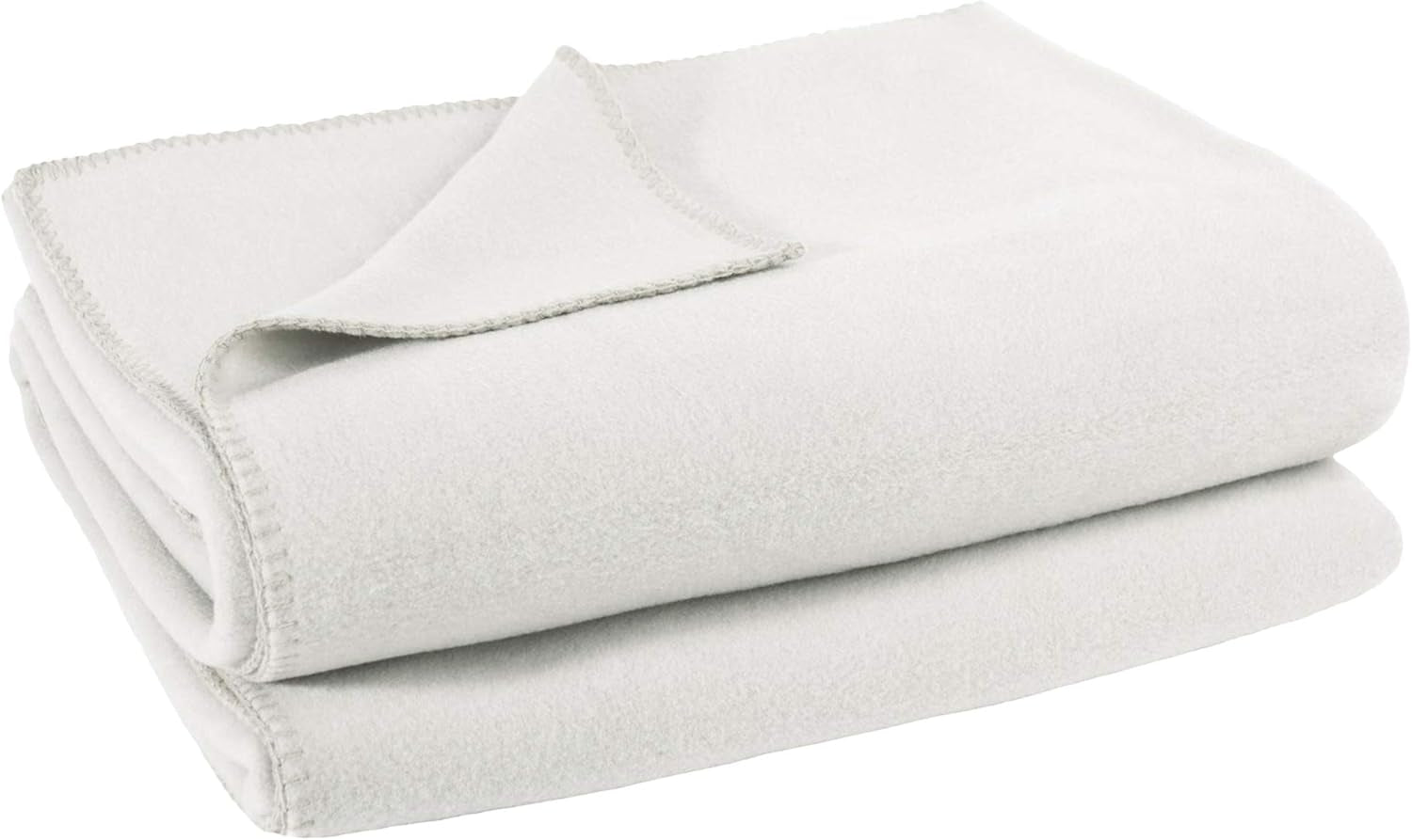 Coperta Zoeppritz colore: Rosso, Realizzata in 65% poliestere, 35% viscosa, Dimensioni: 160X200 Cm, 103291-235-160X200 Zoeppritz Letti e coperte dal 1828 010 Bianco sporco 160X200 Cm