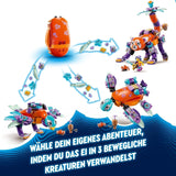 LEGO Dreamzzz 3-in-1 Izzies Animali da sogno, Uovo magico con minifigure di Izzy e Dizzy e figure di animali, Playset fantasy, Regalo per ragazze e ragazzi di 8 anni 71481 Set da costruzione Besuche den LEGO-Store