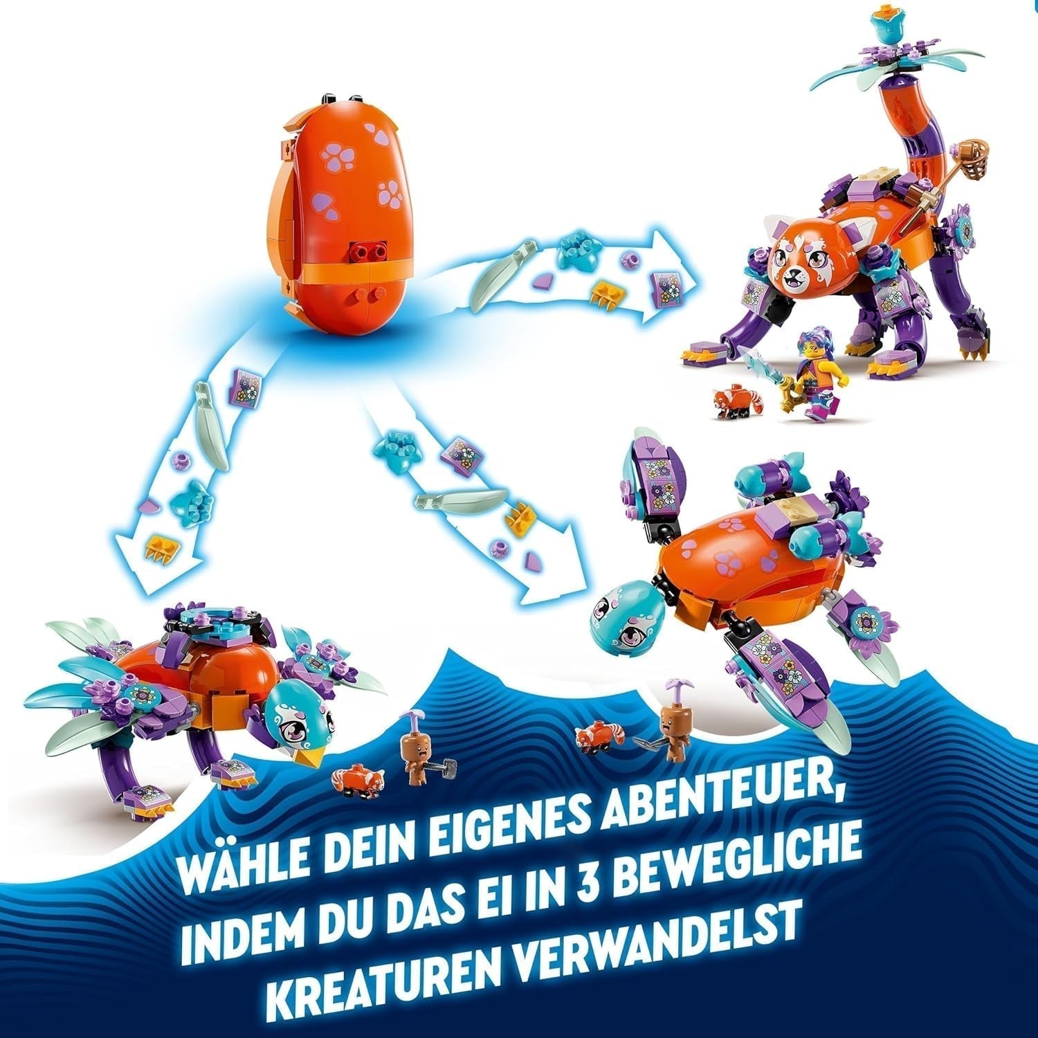LEGO Dreamzzz 3-in-1 Izzies Animali da sogno, Uovo magico con minifigure di Izzy e Dizzy e figure di animali, Playset fantasy, Regalo per ragazze e ragazzi di 8 anni 71481 Set da costruzione Besuche den LEGO-Store