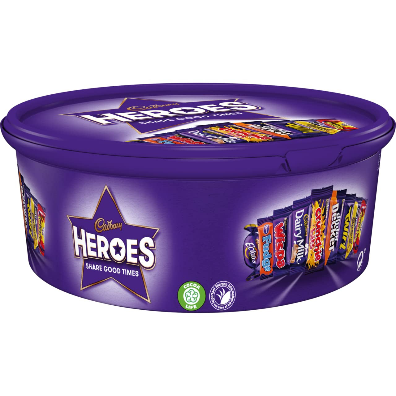 Scatola di cioccolatini Heroes 550g