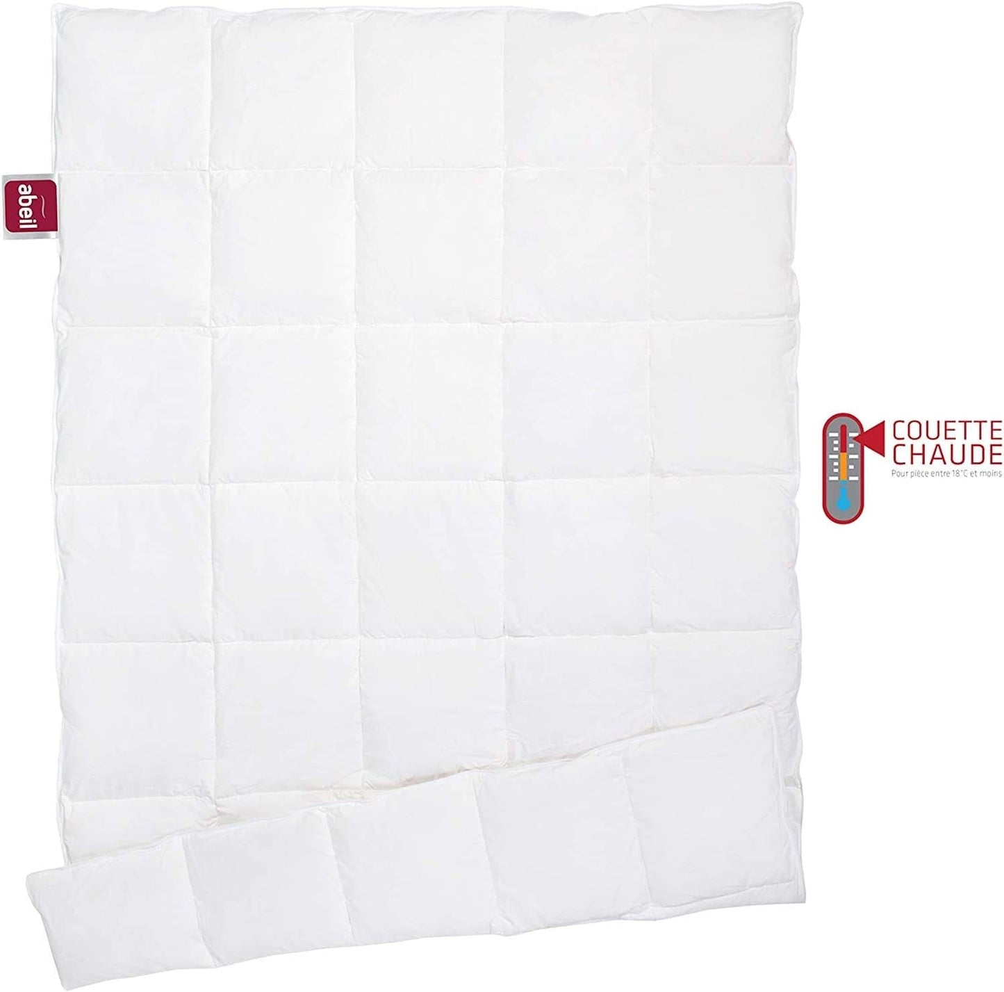 Trapunta Abeil Premium Ultima Comfort in cotone percalle, 200 X 200 Cm Trapunte e trapunte Naty Shop