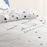 Set biancheria da letto per bambini, reversibile, Stars Bedding - bambini Naty Shop