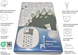 Biancheria da letto per bambini, reversibile, Dinosauri Biancheria da letto - bambini Naty Shop