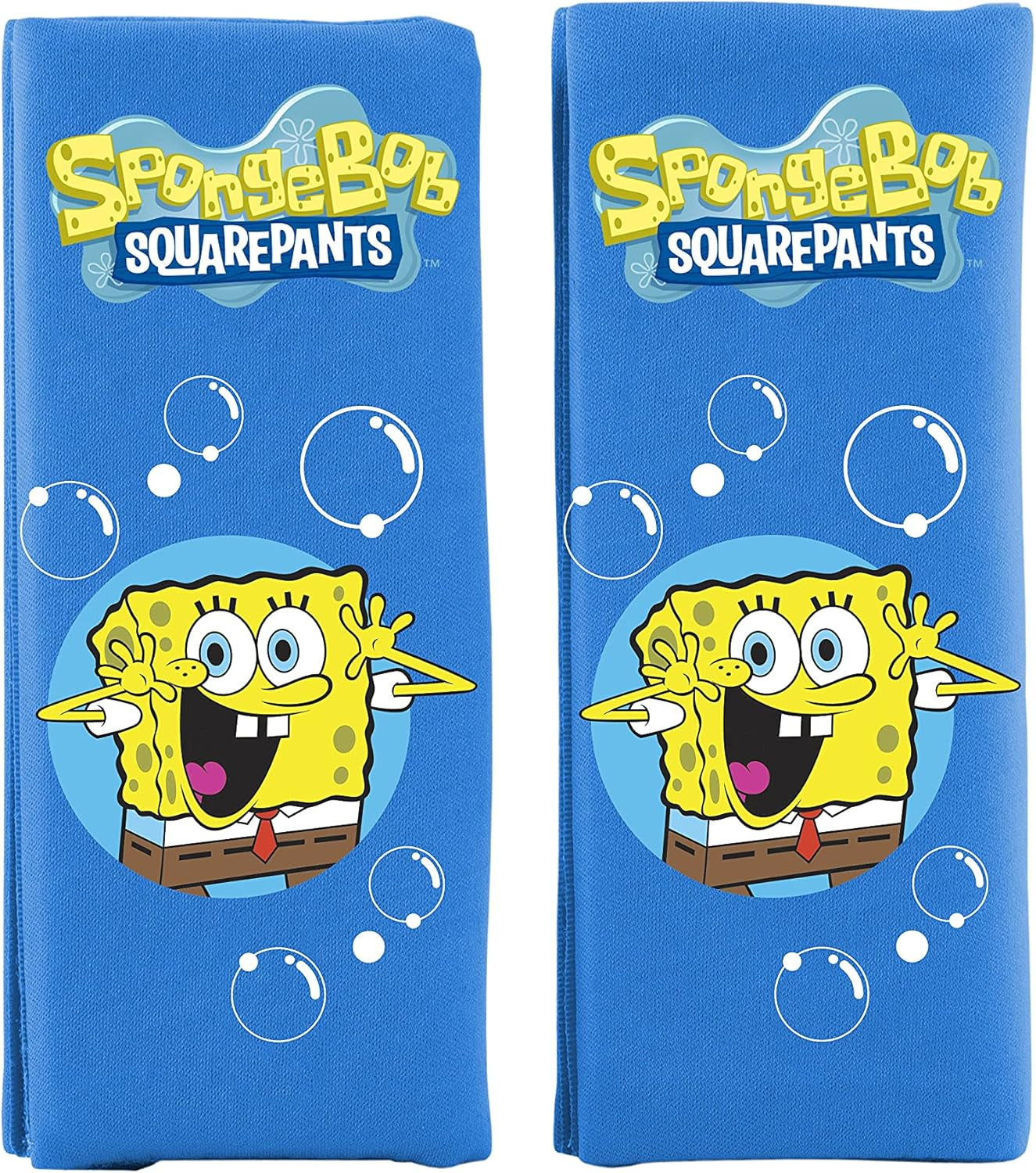 Bob Esponja Cuscino per il collo Spongebob per bambini. Cuscini da viaggio blu da viaggio super comodi Naty Shop Mini cuscino da cintura
